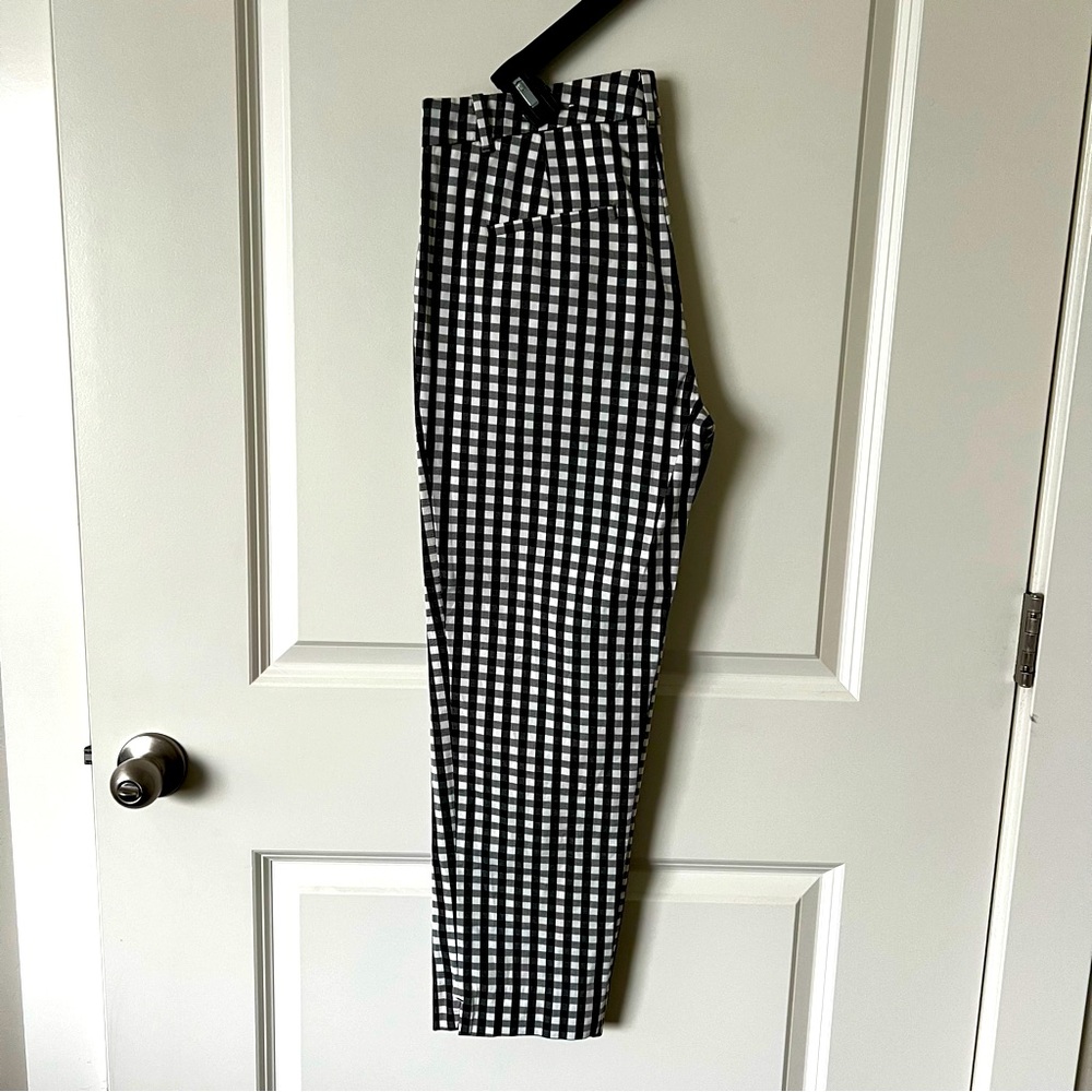 Ann Taylor Gingham Dress Pants